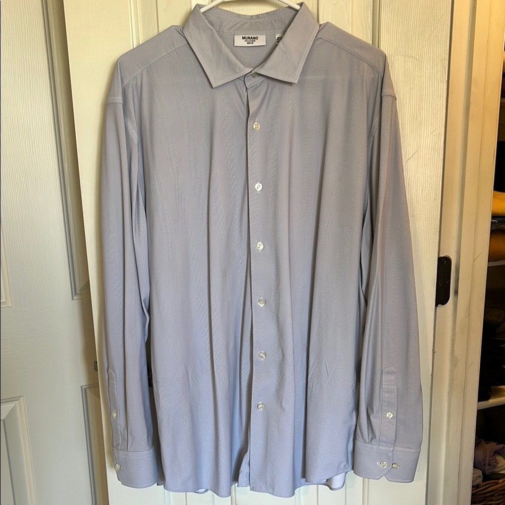 Murano Gray Dress Shirt Classic Versatile Design